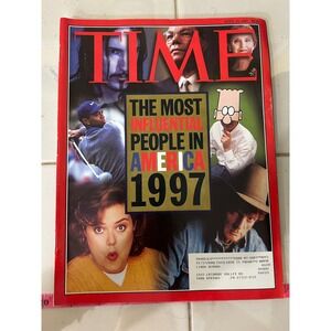 Vintage Time Magazine April 21 1997 Most Influential People Tiger Woods Dilbert